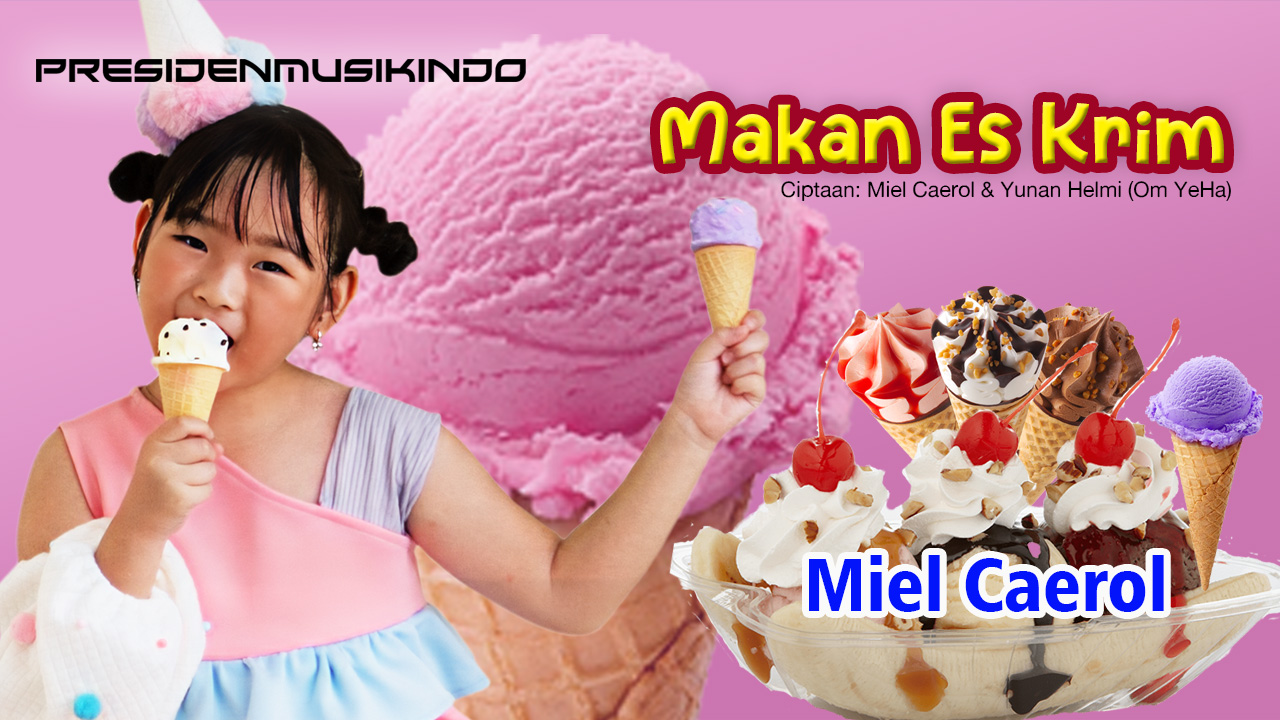 Gema Nada Pertiwi Miel Carol Makan Es Krim Thumbnail. Webjpg