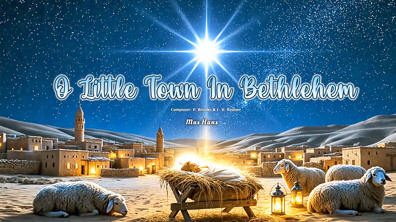 🎄 Experience the Heart of Christmas with “O Little Town of Bethlehem” – An Instrumental Music Video by Mas Hans 🎄