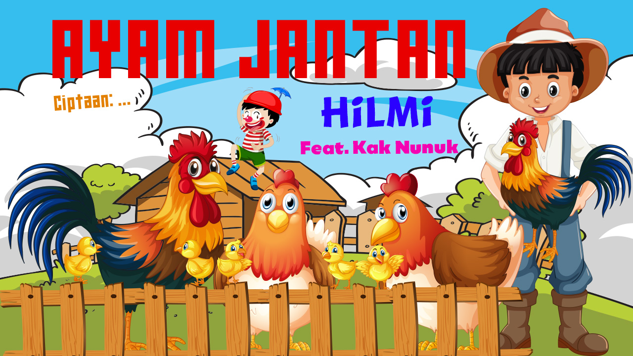 Ayam Jantan – Artis GNP Feat. Kak Nunuk | Animasi Lagu Anak Indonesia 2025