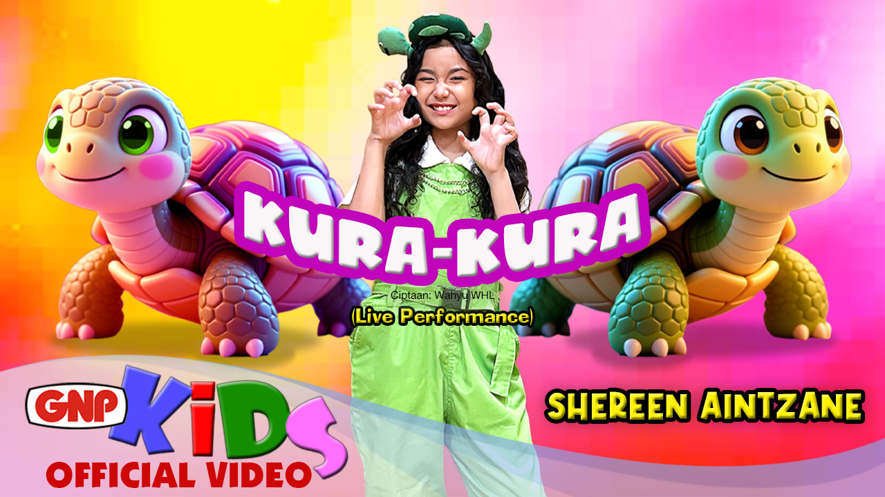“Kura-Kura” Lagu Anak-Anak Ceria yang Dibawakan dengan Penuh Ekspresi Oleh Shereen Aintzane