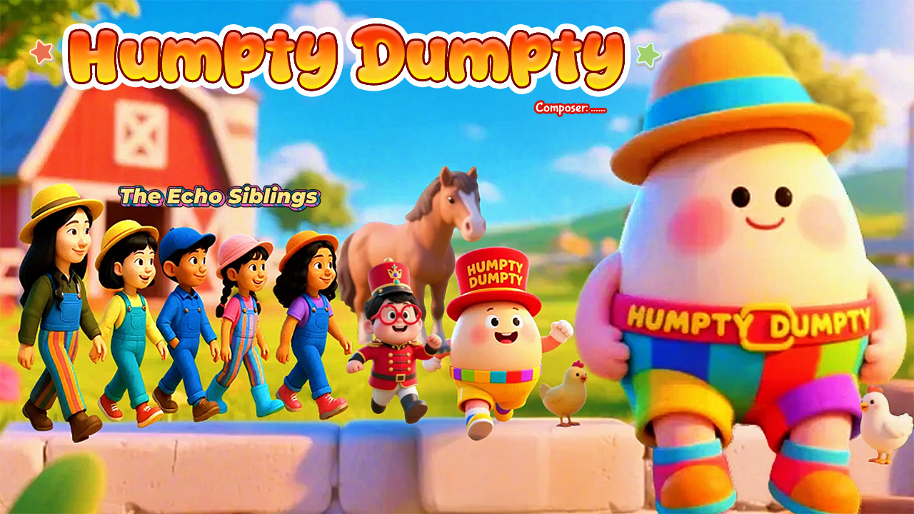 GNP Music Proudly Presents Animated Music Video “Humpty Dumpty” Performed by The Echo Siblings
