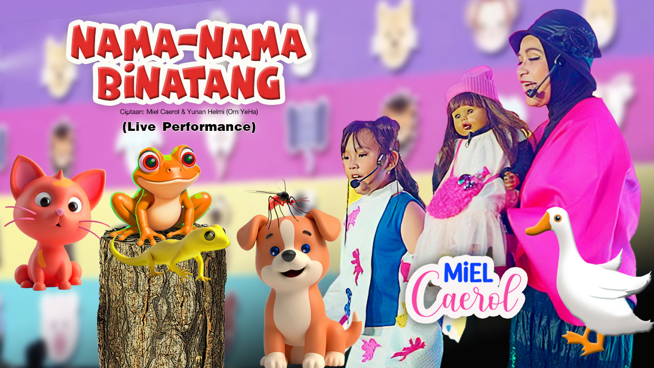 Belajar Suara Hewan Jadi Seru Bareng Miel Caerol, Suzan, dan Kak Ria Enes dalam Single Terbaru