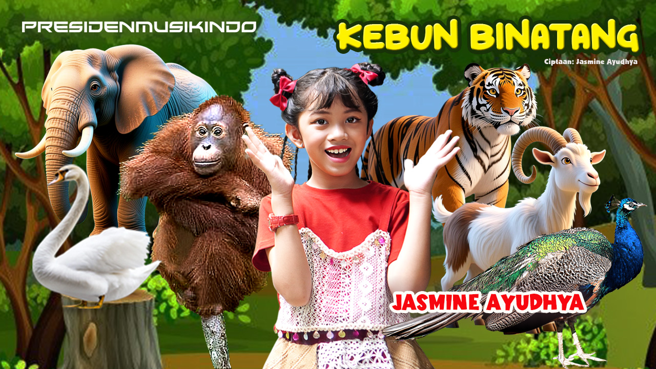 Ajak Anak Belajar Hewan dengan Ceria, Jasmine Ayudhya Rilis Lagu “Kebun Binatang” di GNP Music!