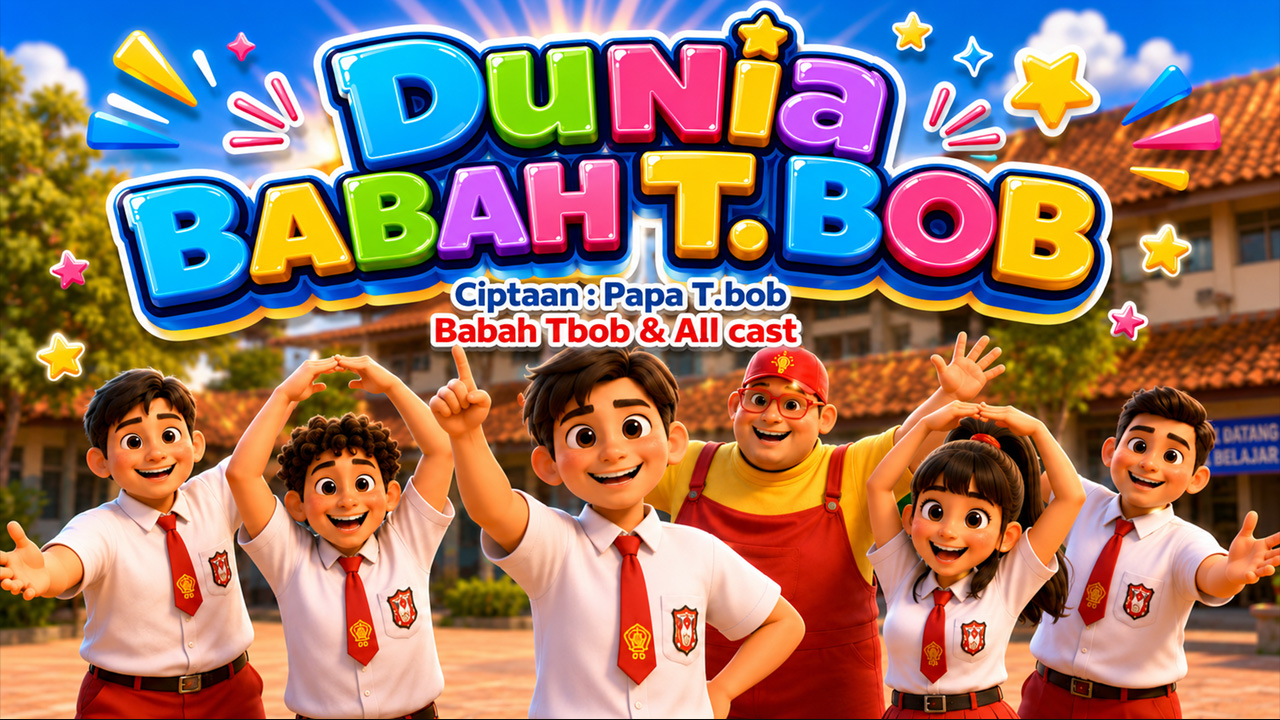 “Dunia Babah T.Bob”: Mengajarkan Kebaikan, Berbagi, dan Canda Tawa Lewat Musik Anak yang Asyik